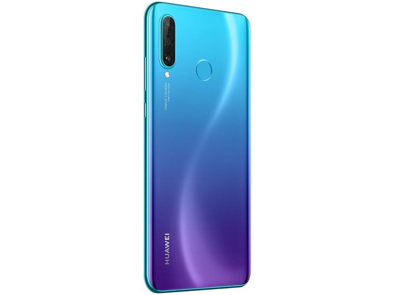 Smartphone Huawei P30 Lite 128GB Azul 4G - 4GB RAM Tela 6,15” Câm